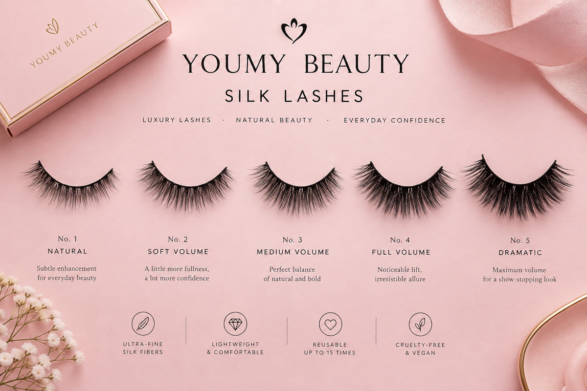 3D Silk Lashes | Youmy Beauty Care