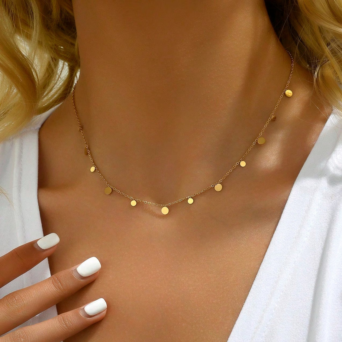 Collier Motif Rond