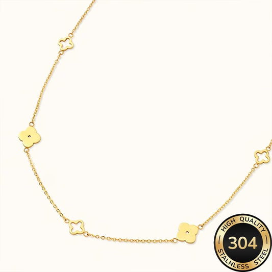 Collier à motif fleur