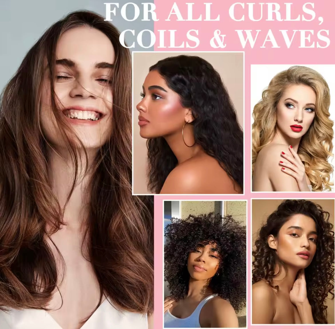 Pink Leave-In Hair Mousse | Youmi Beauty