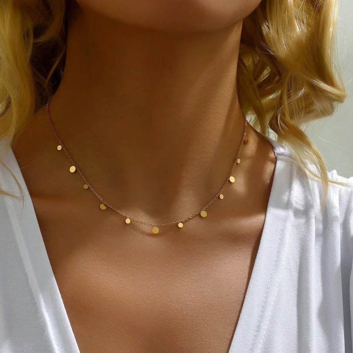 Collier Motif Rond