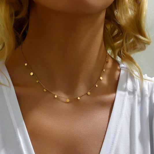 Collier Motif Rond