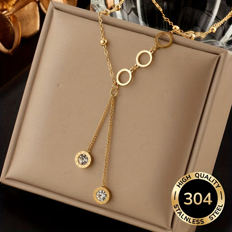 Collier doré avec motif