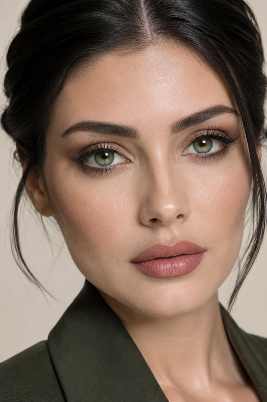 Colored Lenses | Marsala Green